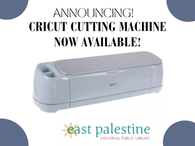 Cricut Cutting Machine Now Available
