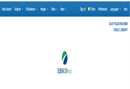 EBSCO database screenshot