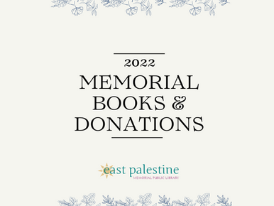 2022 Memorial Books & Donations