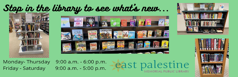 Home | East Palestine Memorial Public Library