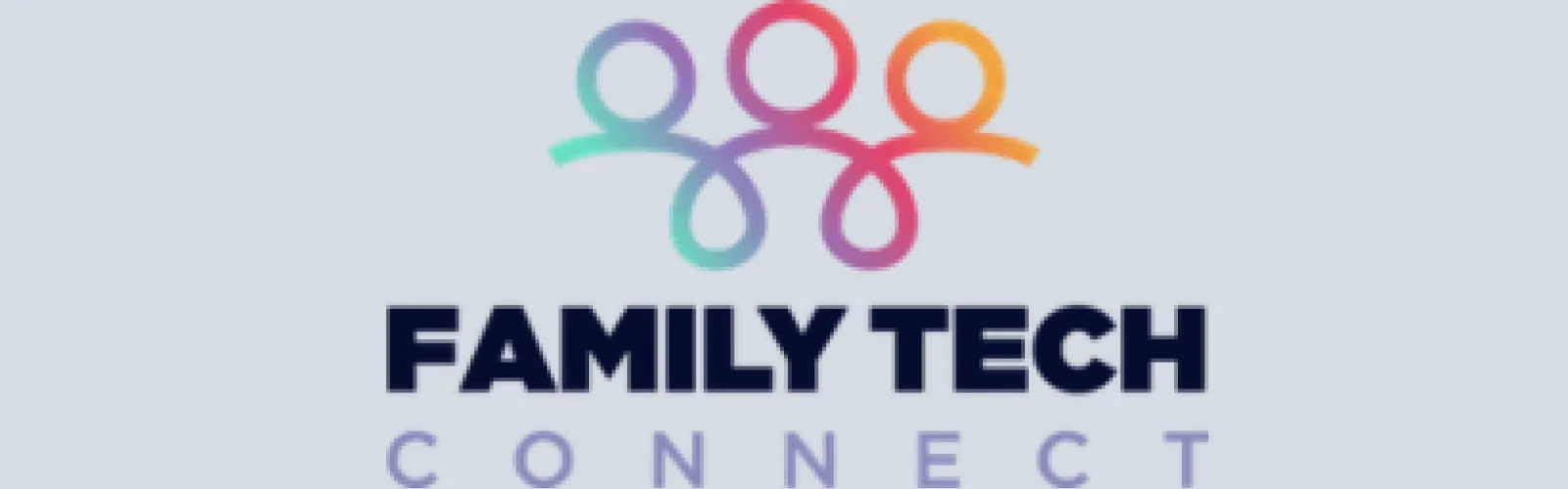 Family Tech Connect logo on a light gray background